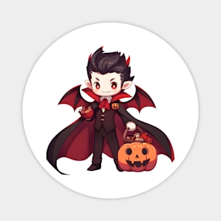 Vampire Halloween Shirt Magnet